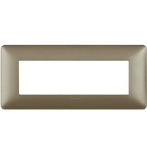 Placca 6 posti Bticino Matix Titanium AM4806MTA