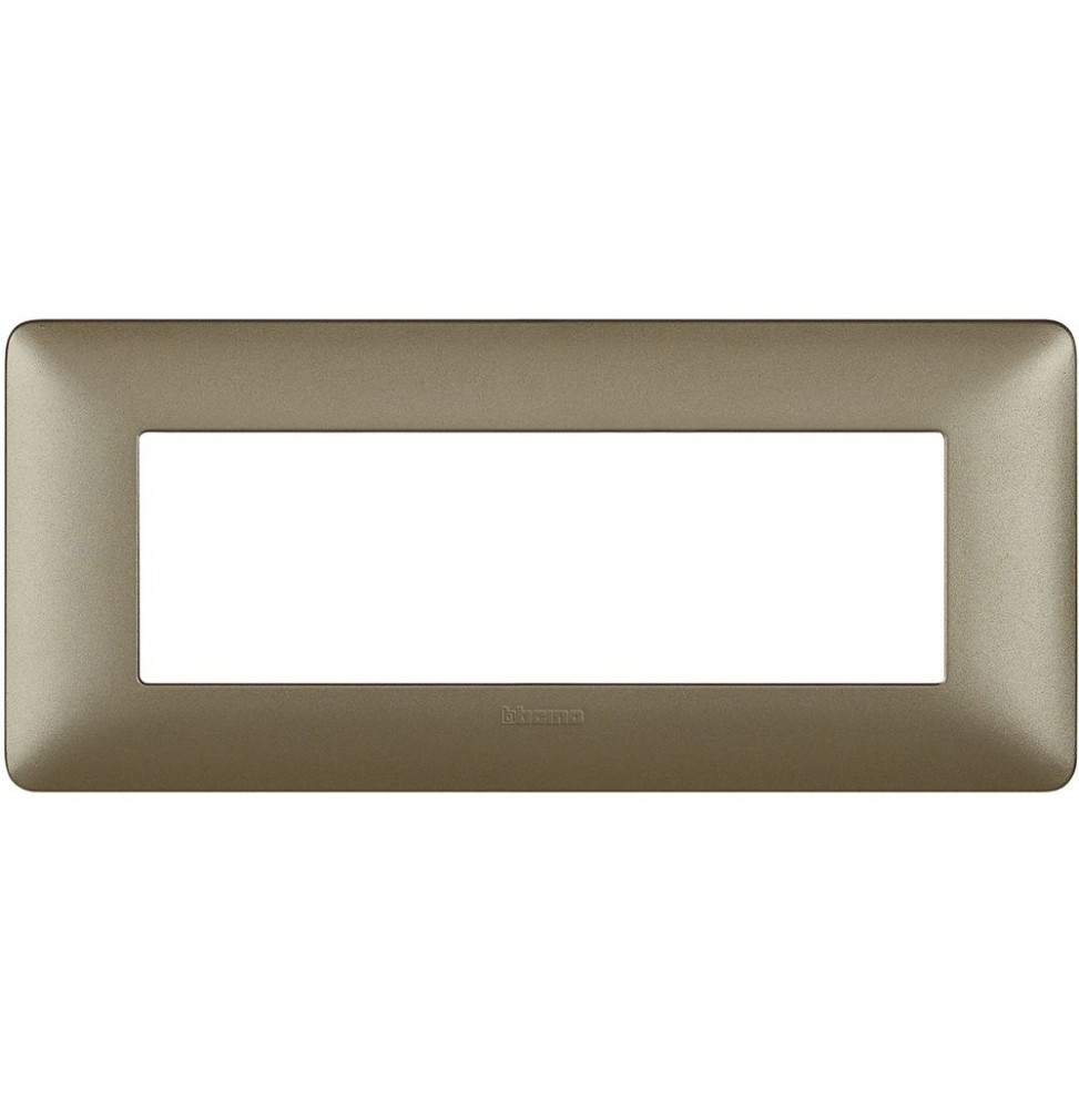 Placca 6 posti Bticino Matix Titanium AM4806MTA