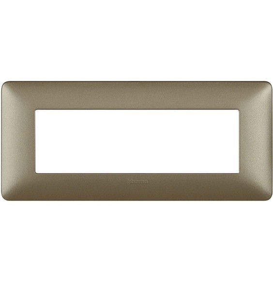 Placca 6 posti Bticino Matix Titanium AM4806MTA
