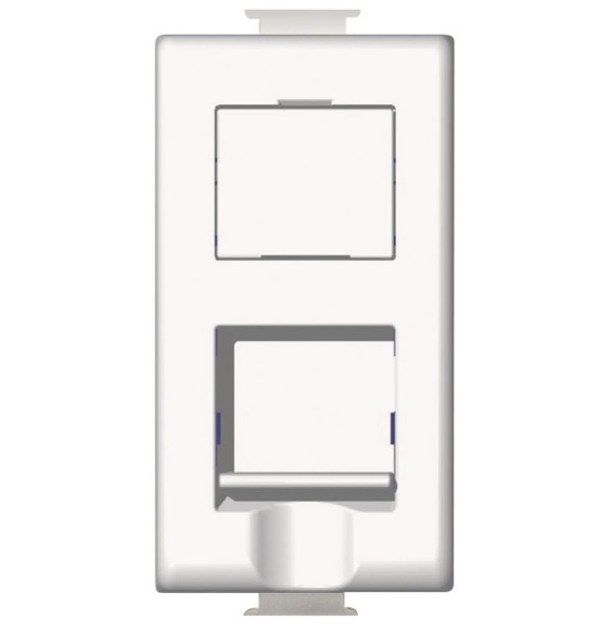 Presa di rete RJ45 Categoria 5E UTP Serie Bticino Matix AM5979C5E