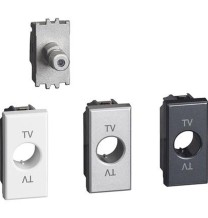 Presa TV SAT attacco tipo F BTicino Axolute H4202F