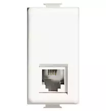 Presa telefonica RJ11 colore Bianco Bticino Matix AM5958/11N