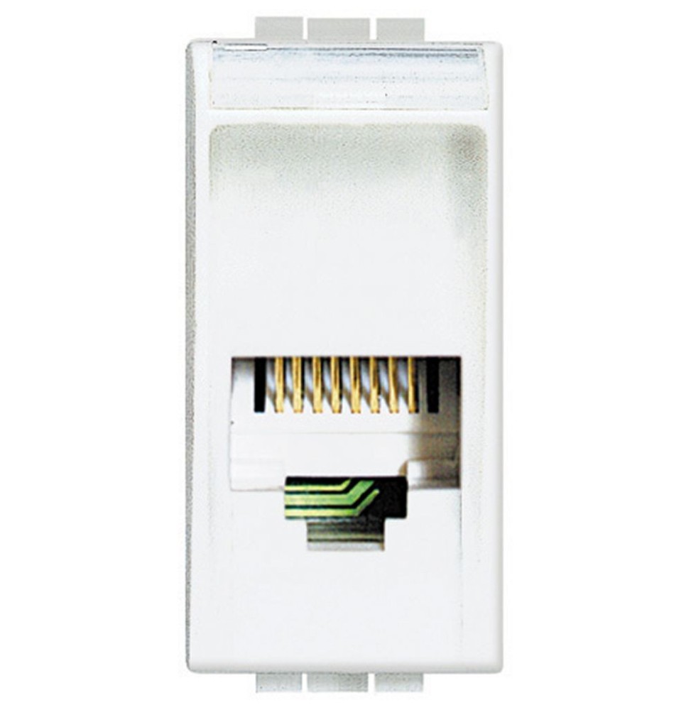 Presa telefonica RJ11 colore Bianco Bticino Light N4258/11N