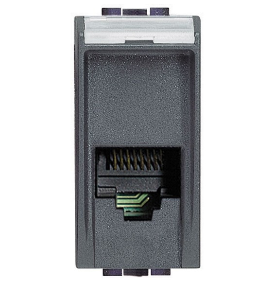 Presa telefonica RJ11 colore Antracite Bticino Living L4258/11N