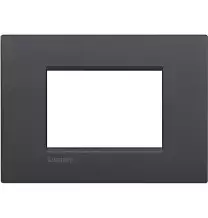 Placca 3 Posti Bticino Living Light Air Antracite LNC4803AR