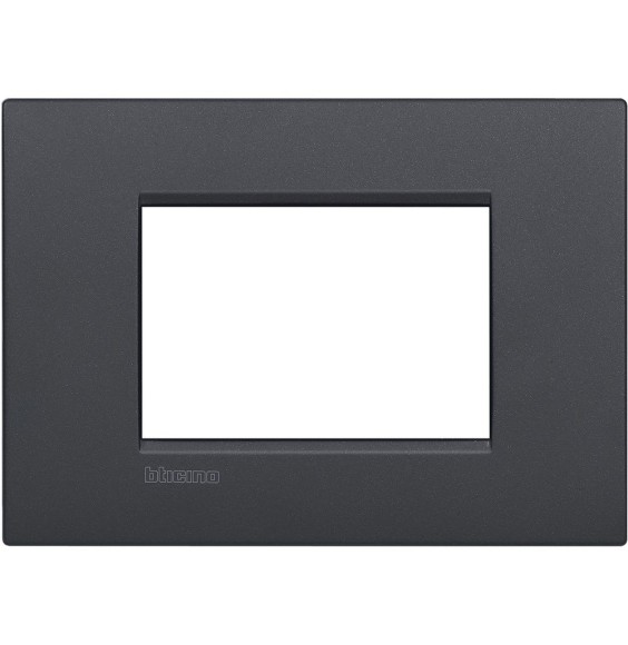 Placca 3 Posti Bticino Living Light Air Antracite LNC4803AR