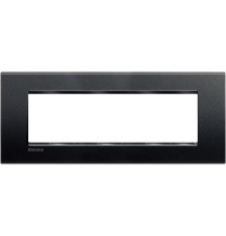 Placca 7 Posti LivingLight Bticino Antracite LNA4807AR