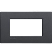 Placca 4 Posti Bticino Living Light Air Antracite LNC4804AR