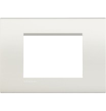 Placca 3 Posti LivingLight Bticino Bianca LNA4803BI