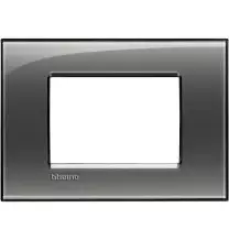 Placca 3 Posti LivingLight Bticino Fumo di Londra LNA4803KF