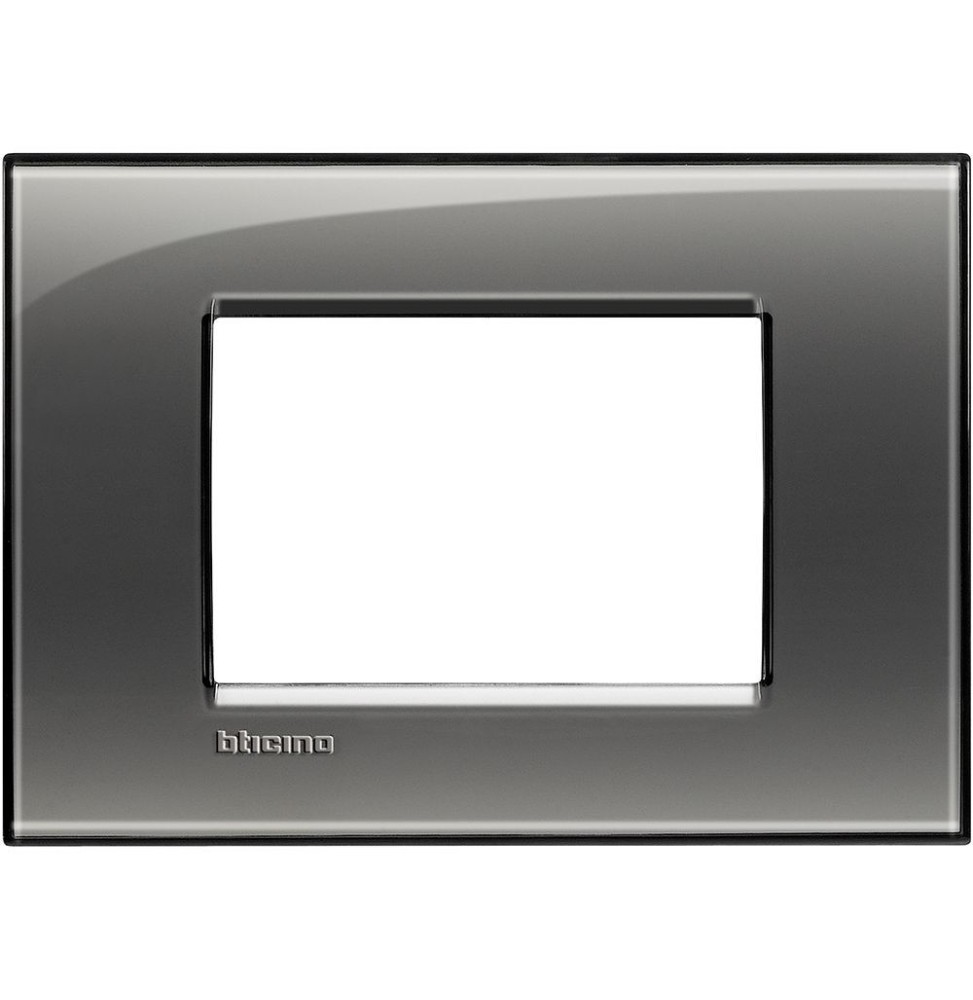 Placca 3 Posti LivingLight Bticino Fumo di Londra LNA4803KF