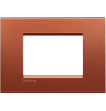 Placca 3 Posti LivingLight Bticino Brick LNA4803RK