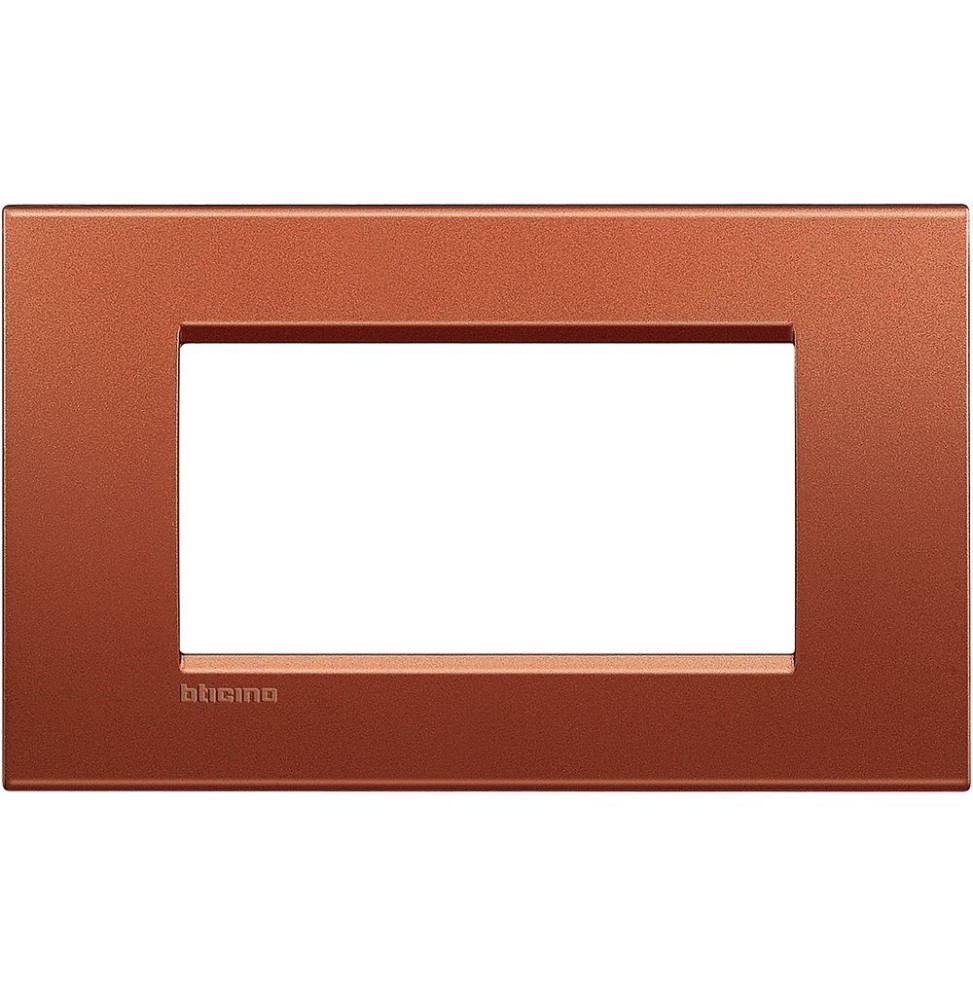 Placca 4 Posti LivingLight Bticino Brick LNA4804RK