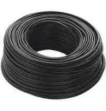 Cavo elettrico  unipolare antifiamma FS17 1X6mmq Nero Matassa 100 Mt