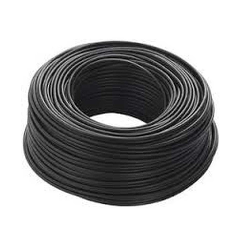 Cavo elettrico  unipolare antifiamma FS17 1X6mmq Nero Matassa 100 Mt
