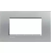 Placca 4 Posti LivingLight Bticino Tech LNA4804TE