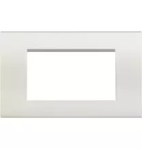 Placca 4 Posti LivingLight Bticino Bianca LNA4804BI