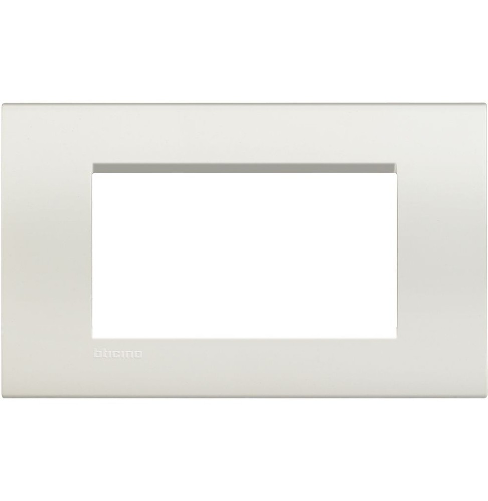 Placca 4 Posti LivingLight Bticino Bianca LNA4804BI