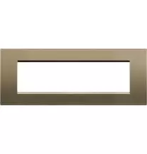 Placca 7 Posti LivingLight Bticino Square LNA4807SQ
