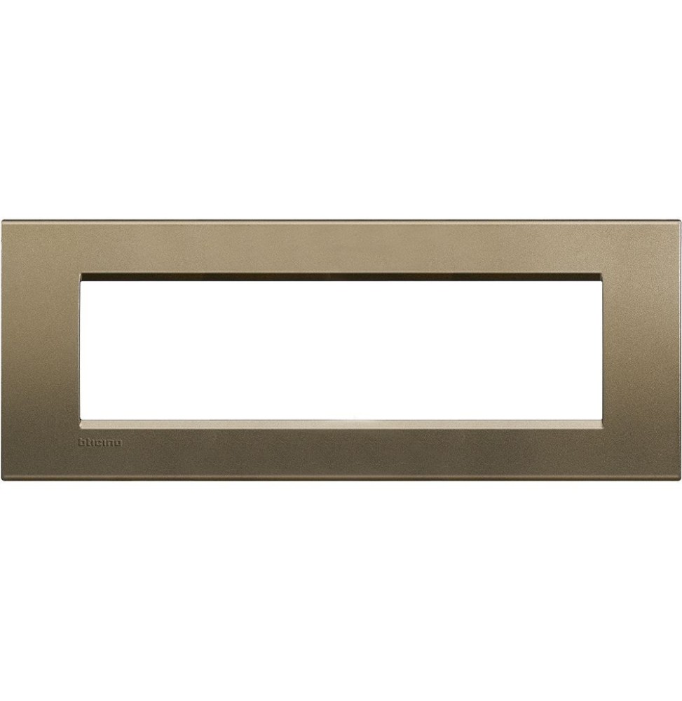 Placca 7 Posti LivingLight Bticino Square LNA4807SQ
