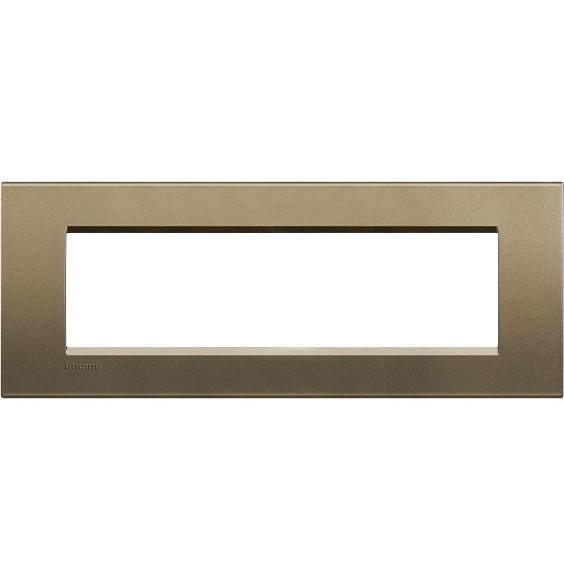 Placca 7 Posti LivingLight Bticino Square LNA4807SQ