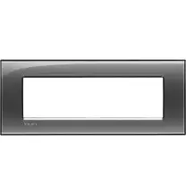 Placca 7 Posti LivingLight Bticino Fumo di Londra LNA4807KF