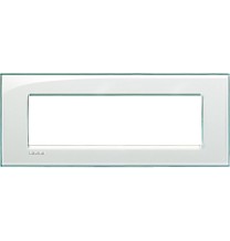 Placca 7 Posti LivingLight Bticino Acquamarina LNA4807KA