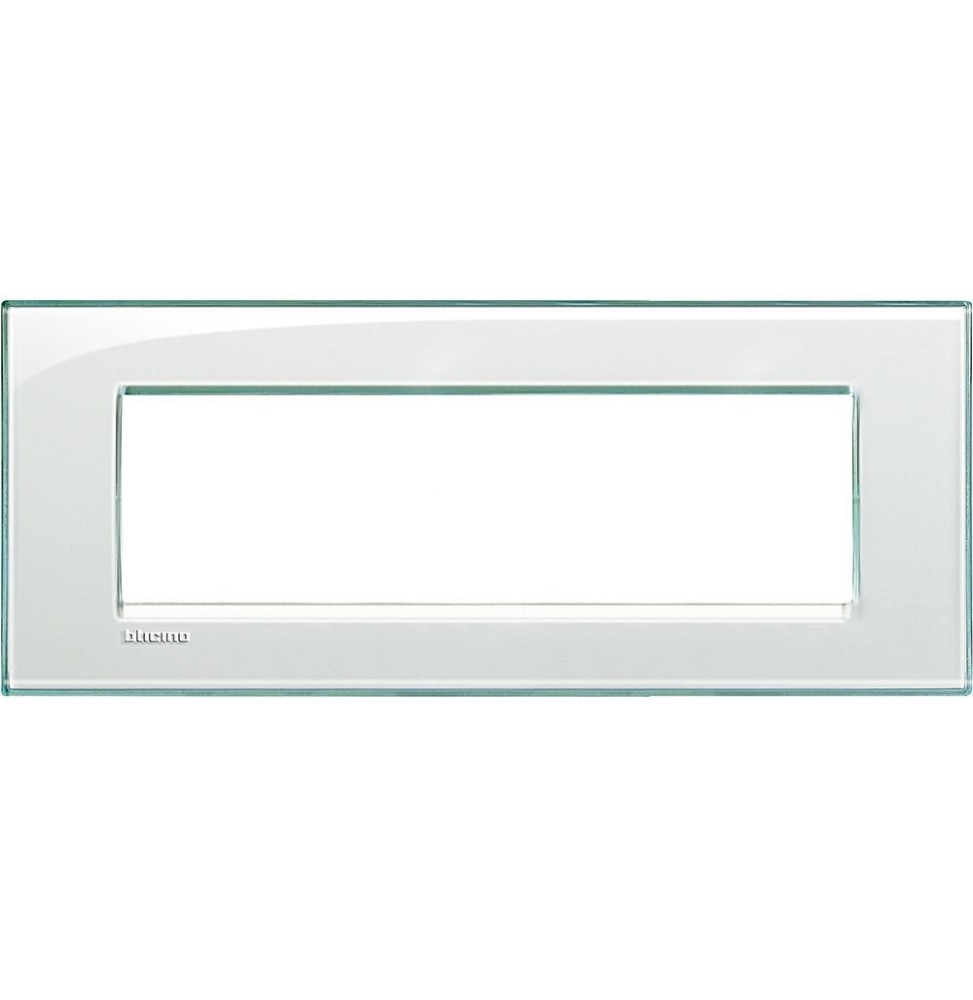 Placca 7 Posti LivingLight Bticino Acquamarina LNA4807KA