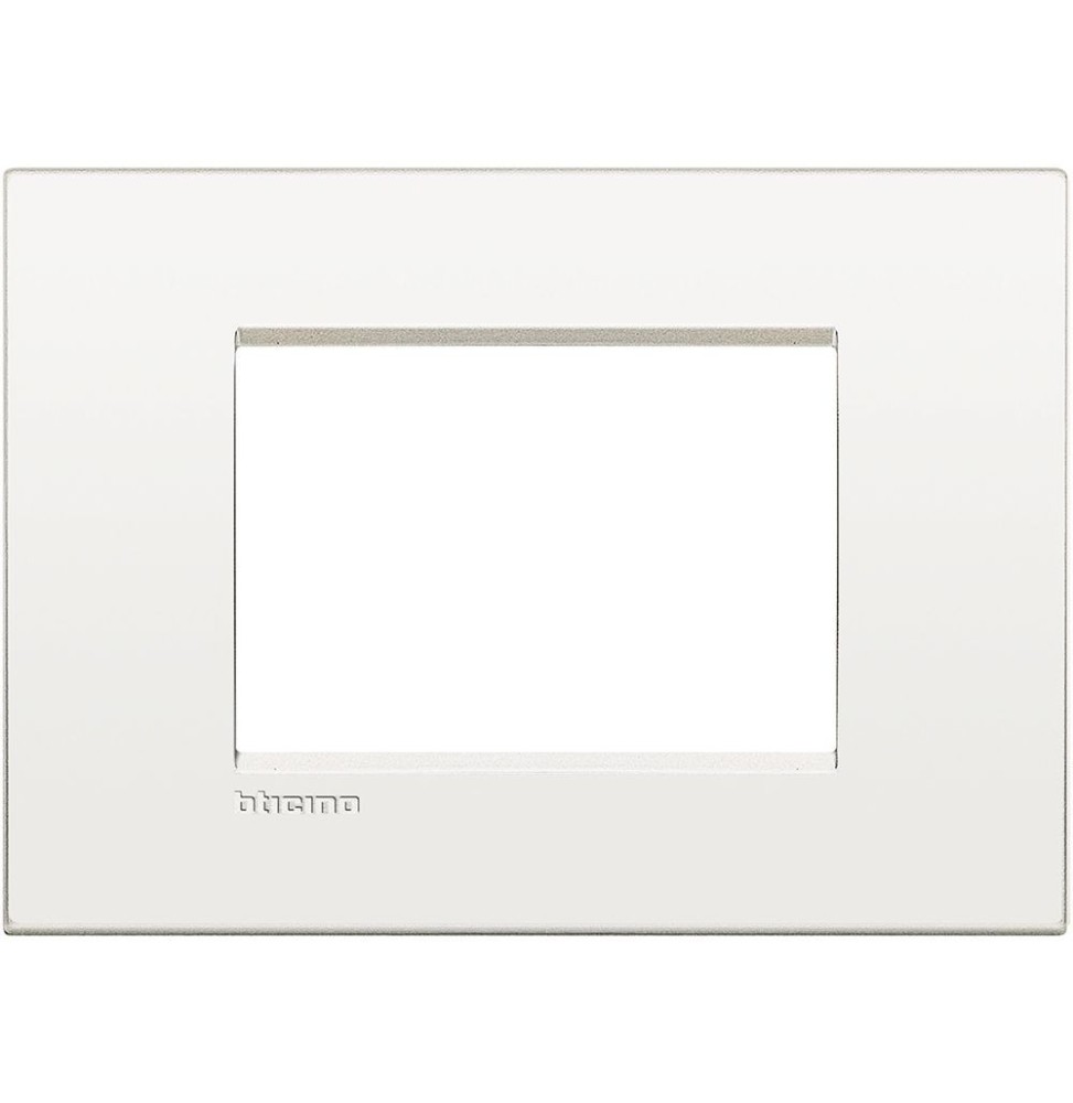Placca 3 Posti Bticino Living Light Air Bianco Puro LNC4803BN
