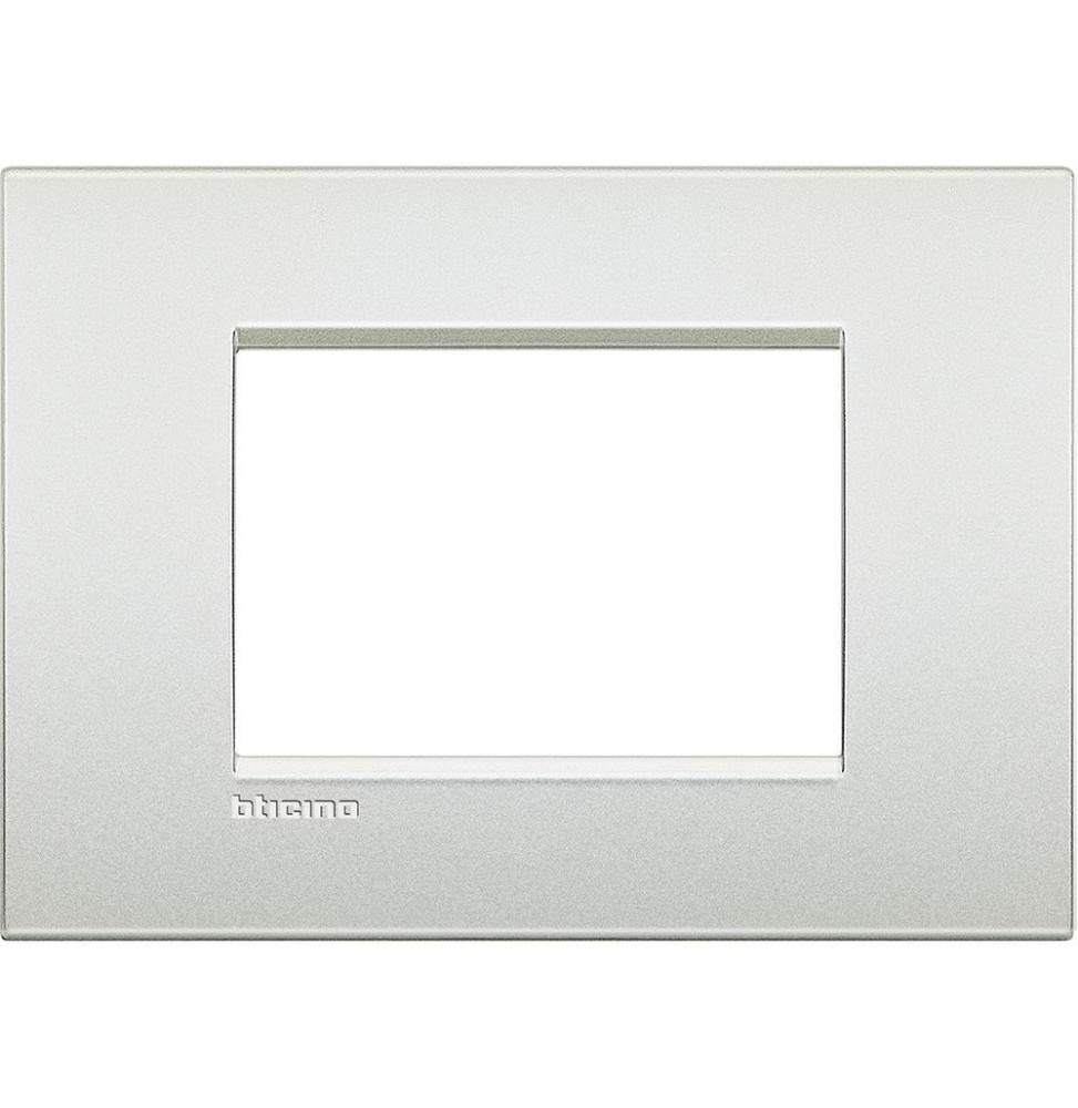 Placca 3 Posti Bticino Living Light Air Bianco Perla LNC4803PR
