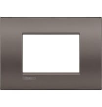 Placca 3 Posti Bticino Living Light Air Argilla LNC4803CY