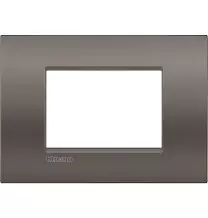 Placca 3 Posti Bticino Living Light Air Argilla LNC4803CY