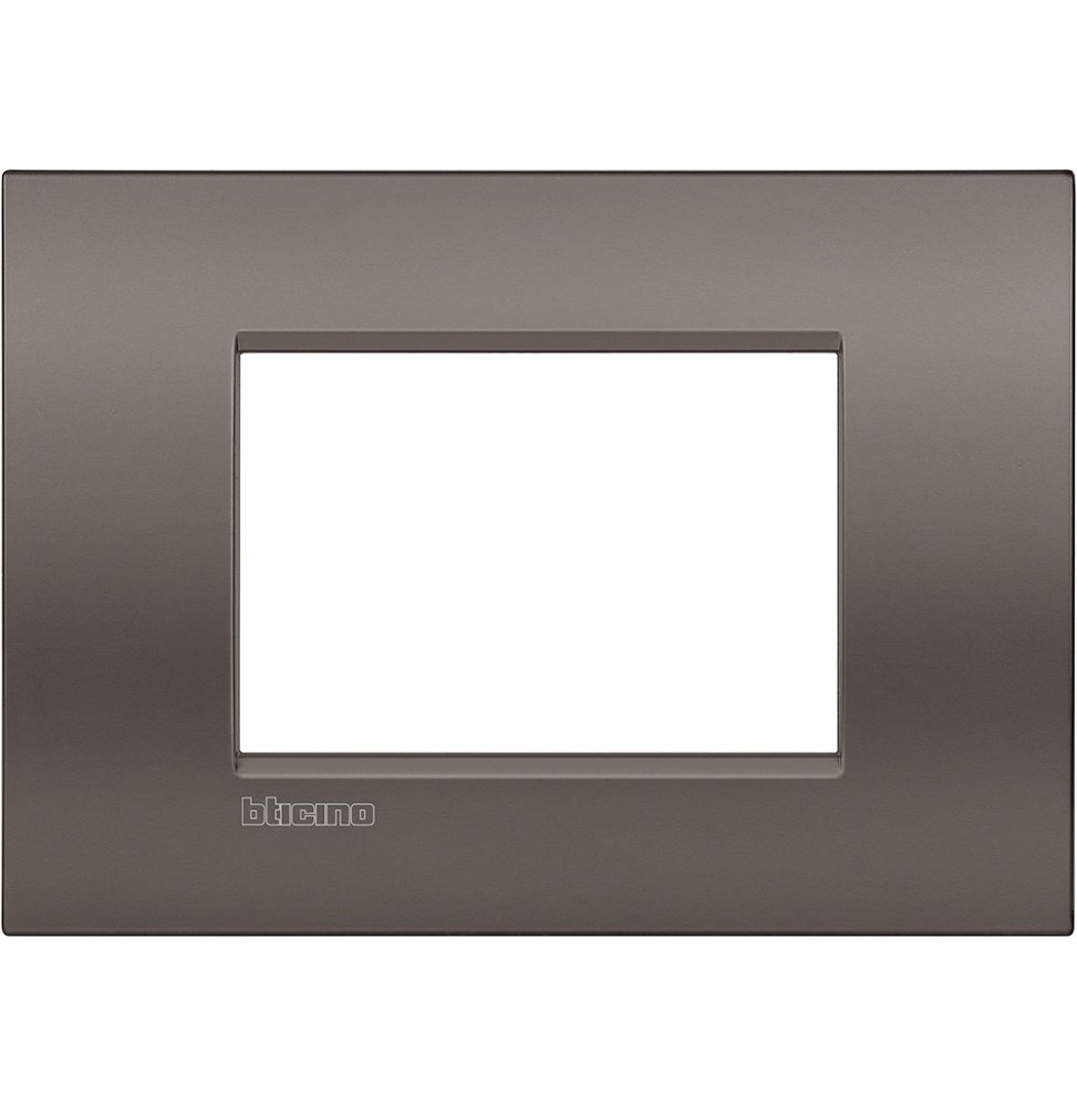 Placca 3 Posti Bticino Living Light Air Argilla LNC4803CY