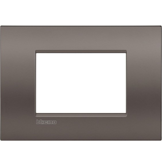 Placca 3 Posti Bticino Living Light Air Argilla LNC4803CY
