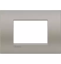 Placca 3 Posti Bticino Living Light Air Sabbia LNC4803SB