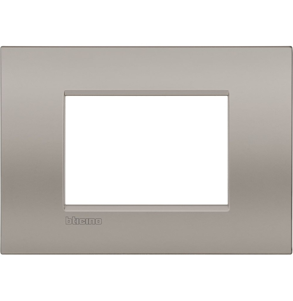 Placca 3 Posti Bticino Living Light Air Sabbia LNC4803SB