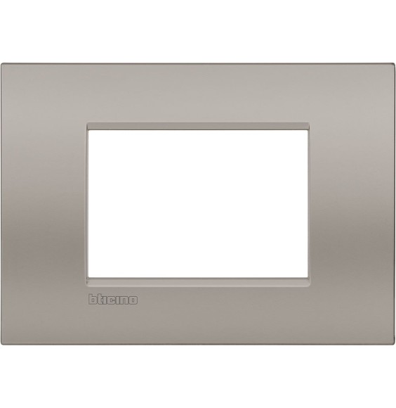 Placca 3 Posti Bticino Living Light Air Sabbia LNC4803SB