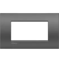 Placca 4 Posti Bticino LivingLight Air Street LNC4804ST