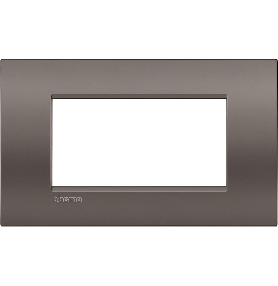 Placca 4 Posti Bticino LivingLight Air Argilla LNC4804CY