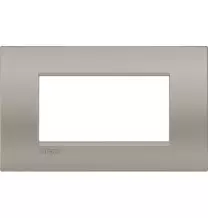 Placca 4 Posti Bticino LivingLight Air Sabbia LNC4804SB