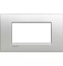 Placca 4 Posti Bticino LivingLight Air Tech LNC4804TE
