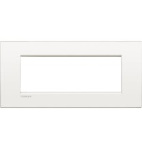 Placca 7 Posti Bticino Living Light Air Bianco Puro LNC4807BN