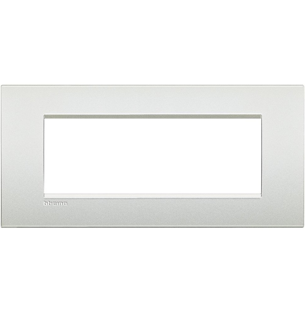 Placca 7 Posti Bticino Living Light Air Bianco Perla LNC4807PR