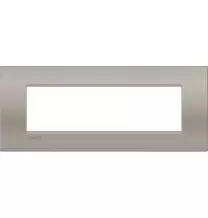 Placca 7 Posti Bticino Living Light Air Sabbia Bticino LNC4807SB