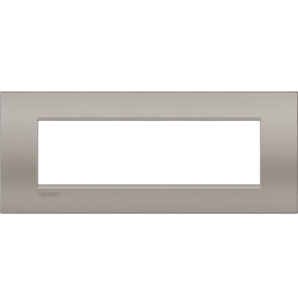 Placca 7 Posti Bticino Living Light Air Sabbia Bticino LNC4807SB