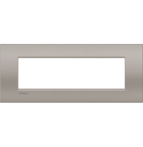 Placca 7 Posti Bticino Living Light Air Sabbia Bticino LNC4807SB