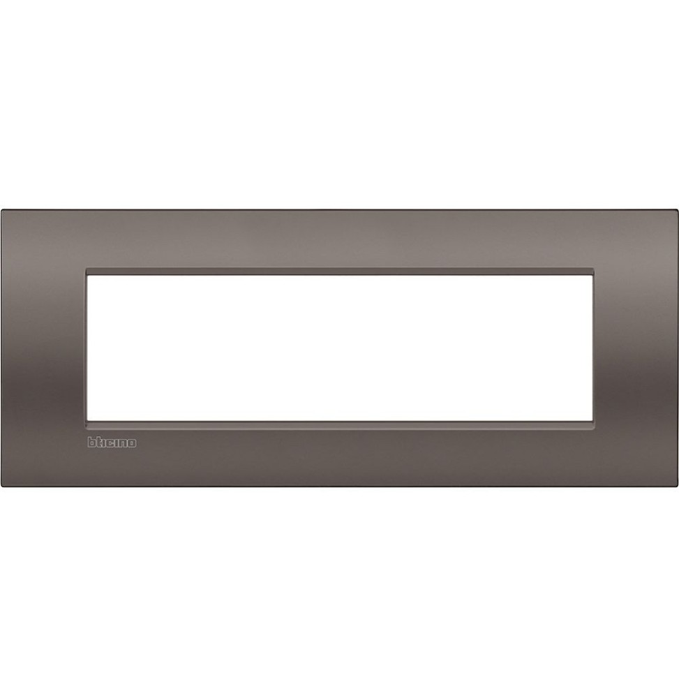 Placca 7 Posti Bticino Living Light Air Argilla LNC4807CY