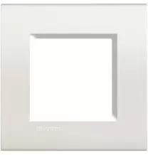 Placca 2 Posti LivingLight Bticino bianca LNA4802BI