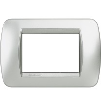 Placca Bticino Living International 3 Posti Tech L4803TE