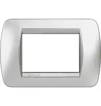 Placca Bticino Living International 3 Posti Tech L4803TE